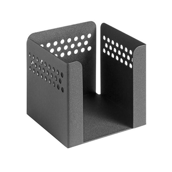 PERFORATED STEEL PAPER CUBE