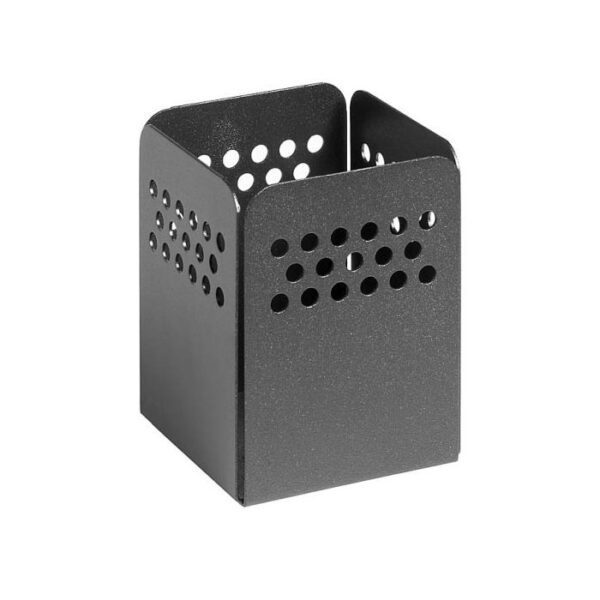 PERFORATED STEEL PENCIL CUP