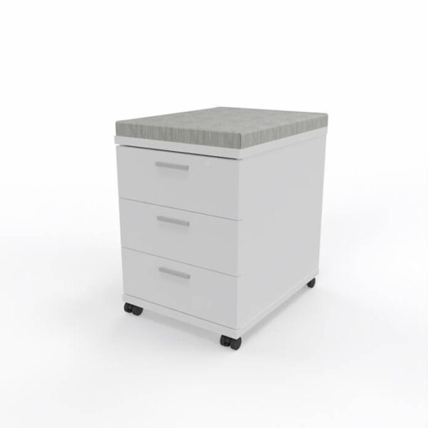 3 DRAWER MOBILE PEDESTAL