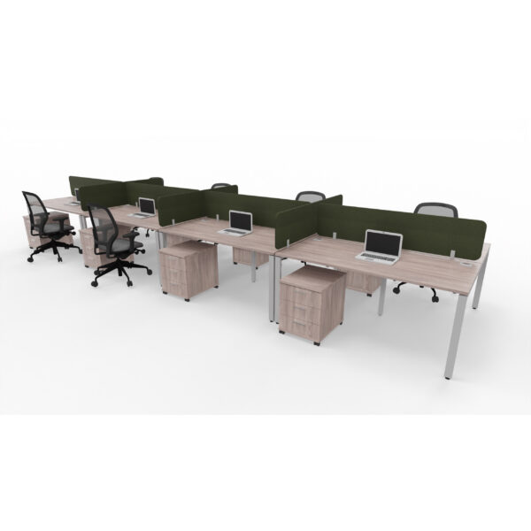 EVOLUTION DUAL DESK (2 SEATER - FACE TO FACE) - Image 2