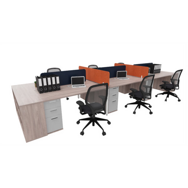 EVOLUTION DUAL DESK (2 SEATER - FACE TO FACE) - Image 3